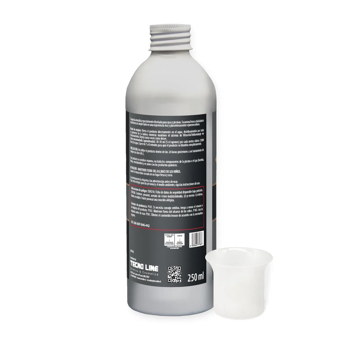 Set de Baño Idro Fragancias Aromáticas Concentradas para SPA 5 uds X 250 ml + Vaso Dosificador, Surtido de Fragancias para SPA y Whirlpool