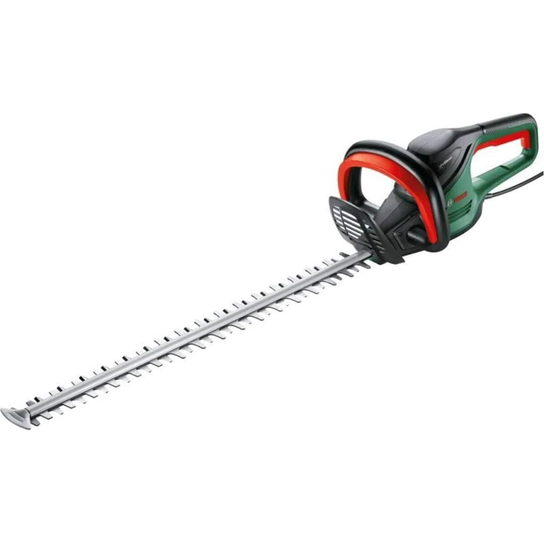 Bosch Cortasetos eléctrico AdvancedHedgeCut 70 (500 W, longitud de las cuchillas: 70 cm, para setos grandes, apertura de los dientes: 34 mm, en caja)
