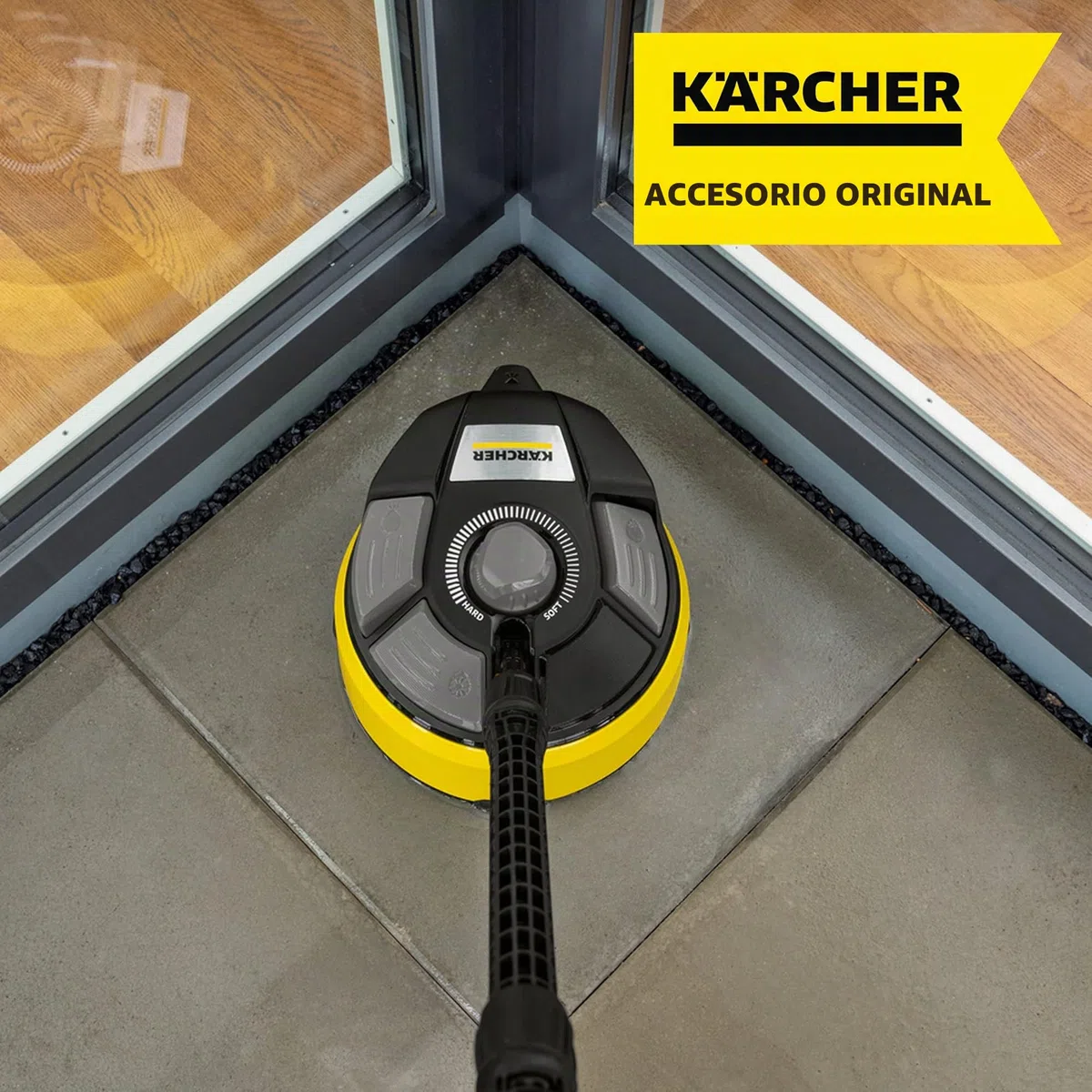Kärcher T-Racer T 7 Plus limpiadora de Superficies, para la Limpieza efectiva de Grandes Superficies y sin Salpicaduras, Accesorio Adecuado para Hidrolimpiadoras K 4 a K 7 de Kärcher