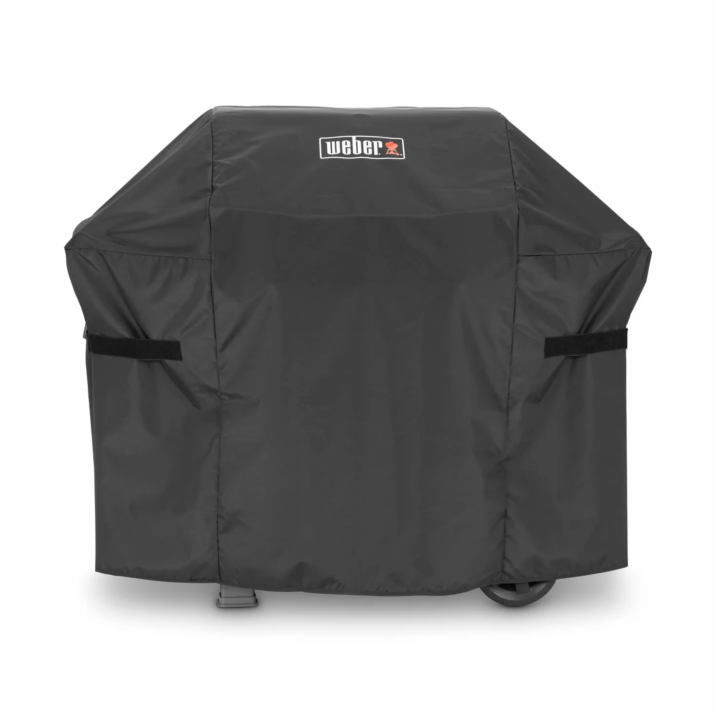 Weber Funda Premium para serie Spirit & Spirit II 300, transpirable, resistente a los rayos UV y al agua, protección contra condiciones climáticas, cierre de velcro para fijación - Negro (7183)